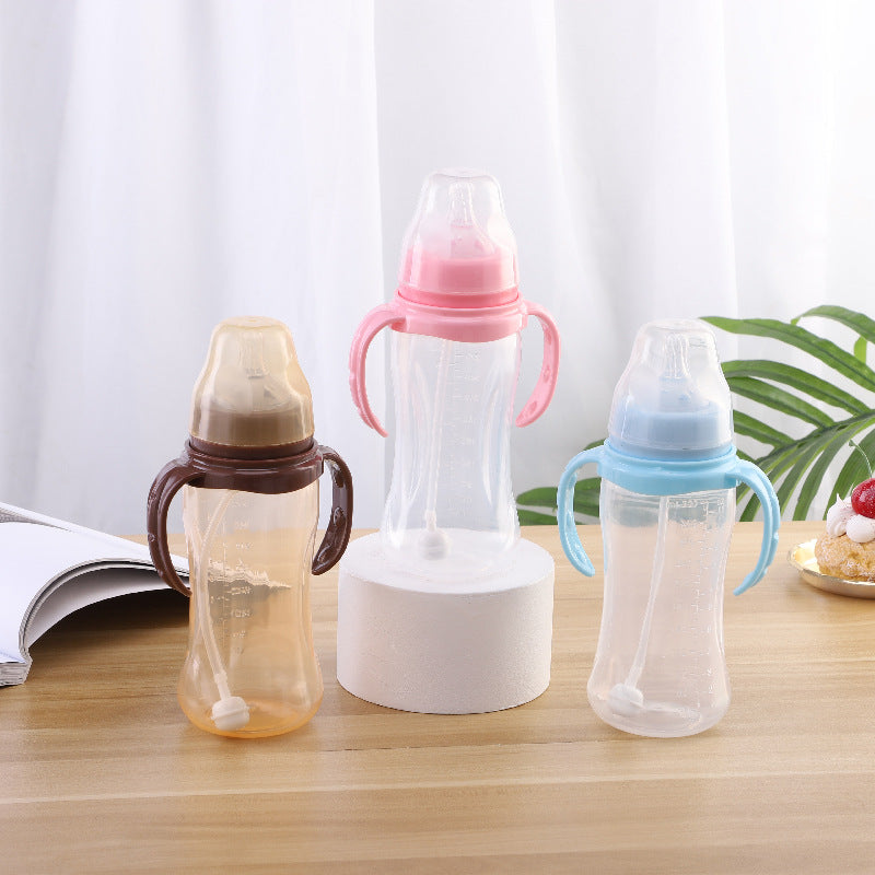 Wide Mouth PP Baby Feeding Bottle New Type