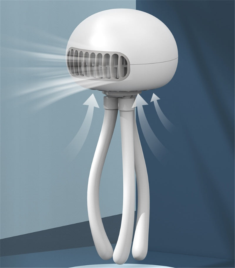 Jellyfish Octopus Baby Stroller Electric Fan Cooling Accessory