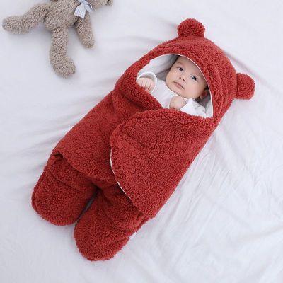Thickened Newborn Baby Swaddle Sleeping Bag Wrap