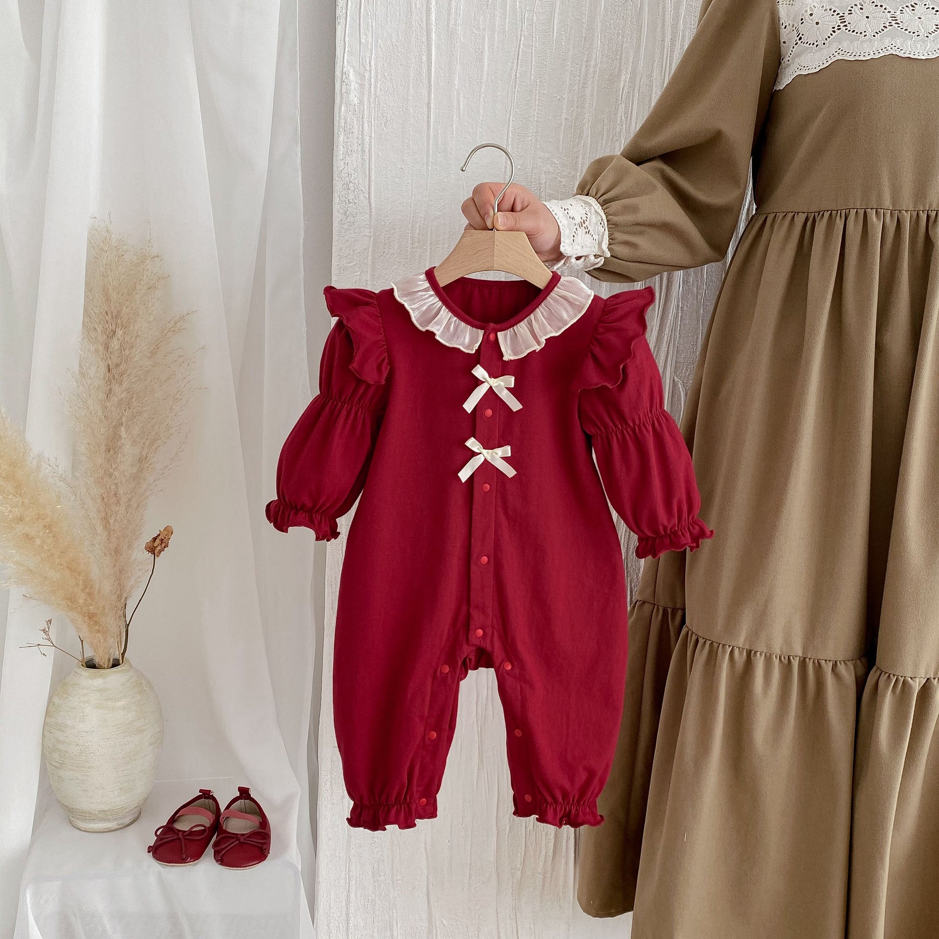 Autumn Baby Jumpsuit INS Style Romper Outfit