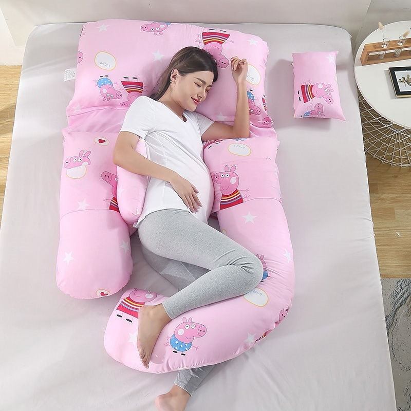 U Shape Maternity Pillow Waist Protection Side Sleeper Pillow
