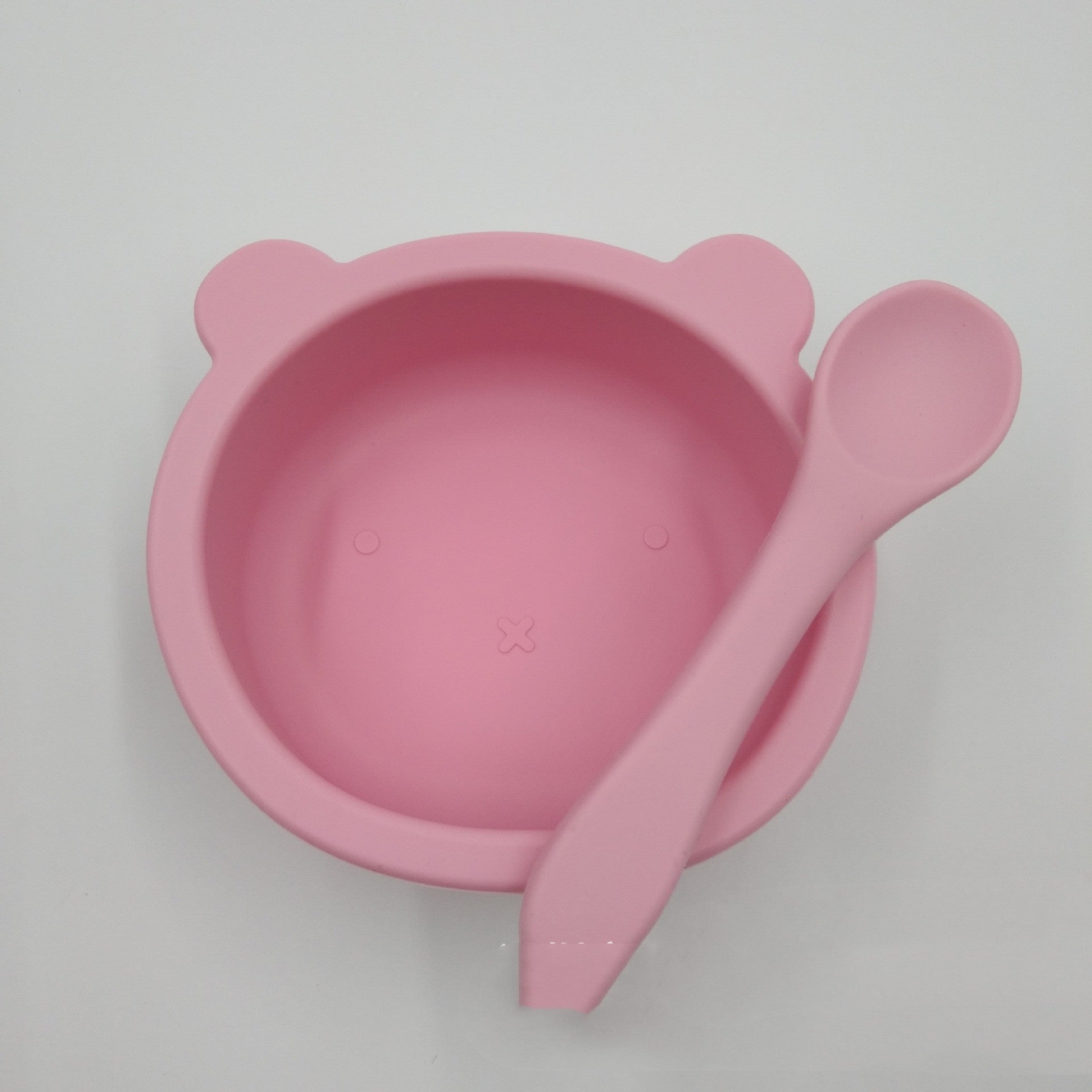Suction Cup Bear Silicone Baby Feeding Bowl Anti Fall Tableware