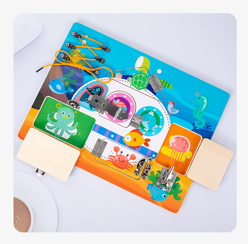 Scientific Education Log Educational Toys Baby Learning Set