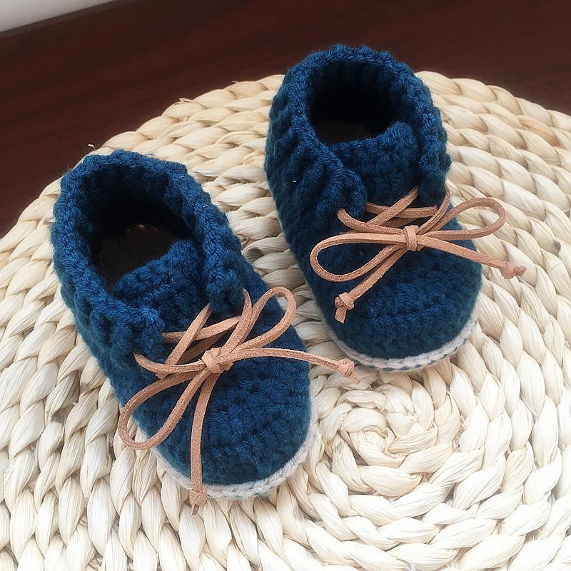 Hand Woven Baby Shoes Soft Sole Unisex Footwear