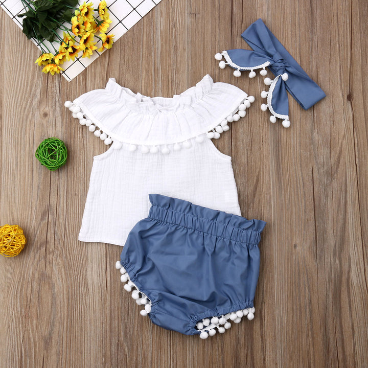 Baby Clothes And Pants Set