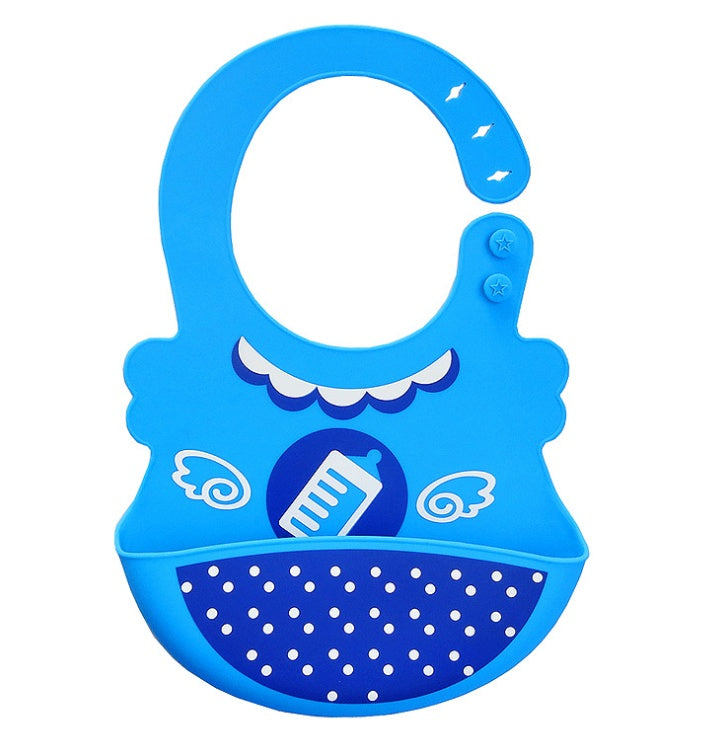Waterproof Silicone Baby Feeding Bib Bib Set