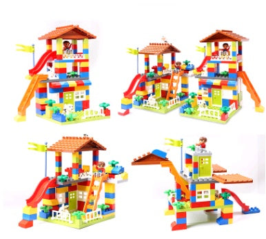 City Puzzle Building Blocks Educational Kids Toy