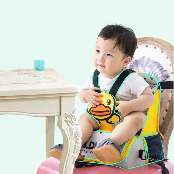 Multifunctional Baby Diaper Backpack Portable Dining Chair Bag