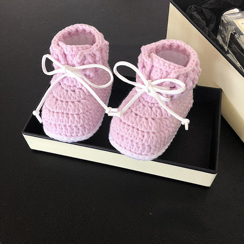 Hand Woven Baby Shoes Soft Sole Unisex Footwear