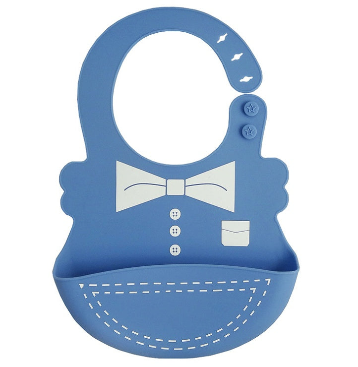 Waterproof Silicone Baby Feeding Bib Bib Set