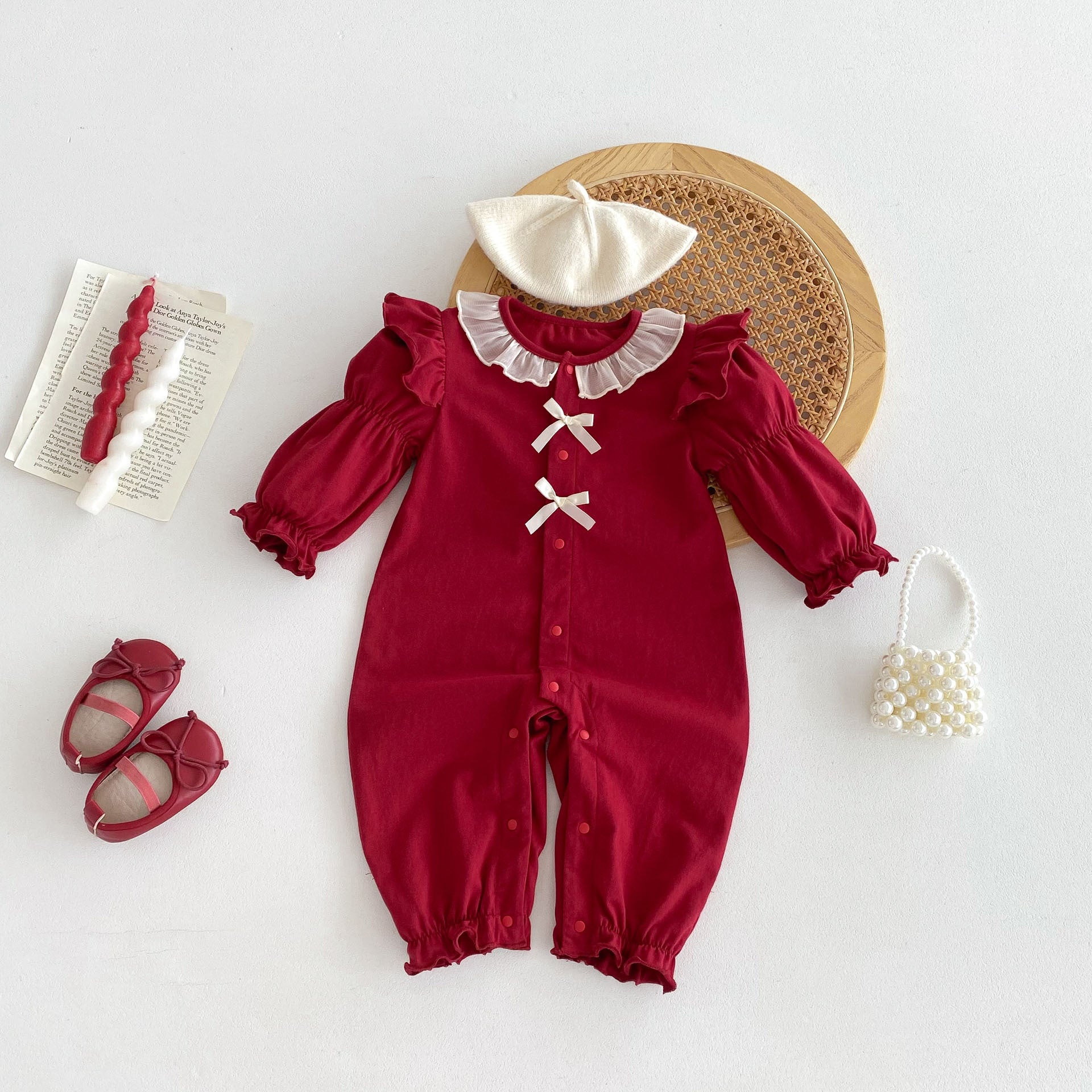 Autumn Baby Jumpsuit INS Style Romper Outfit