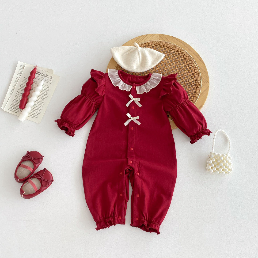Autumn Baby Jumpsuit INS Style Romper Outfit
