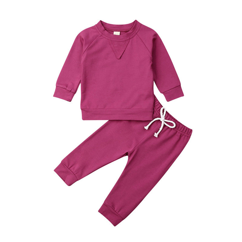 Baby Spring Autumn Unisex Suit Cotton Outfit
