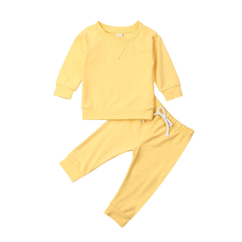 Baby Spring Autumn Unisex Suit Cotton Outfit