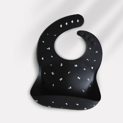 Waterproof Silicone Baby Bib Feeding Rice Pocket Bib