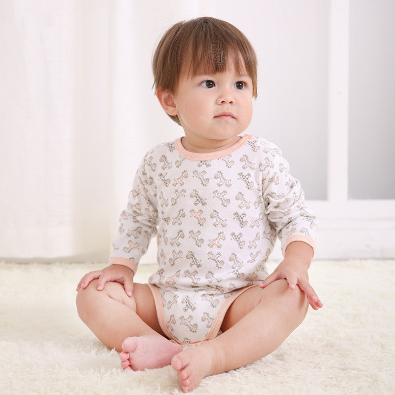 Summer Short Sleeve Baby Romper Triangle Newborn Jumpsuit