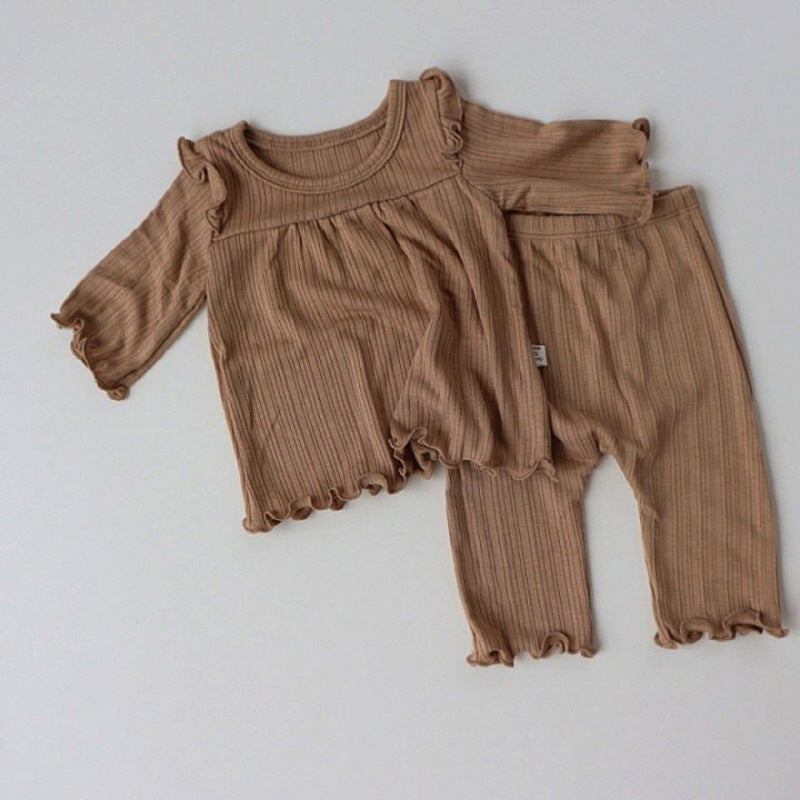 Cotton Baby Bottoming Suit Soft Pajamas Home Wear Outfit