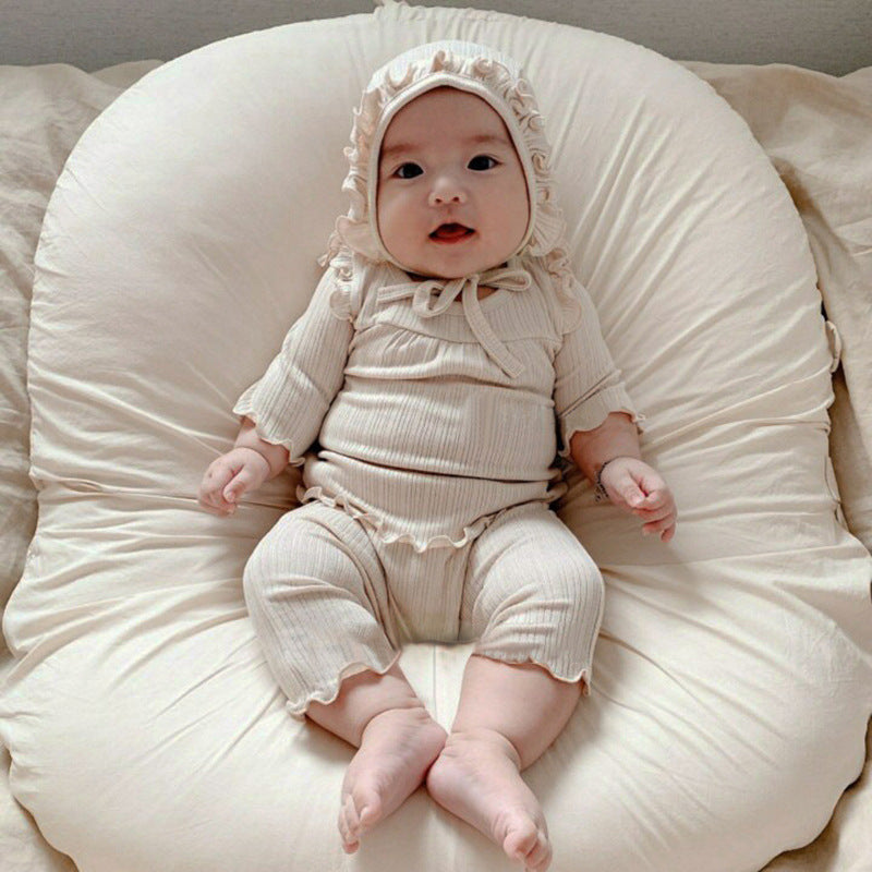 Cotton Baby Bottoming Suit Soft Pajamas Home Wear Outfit