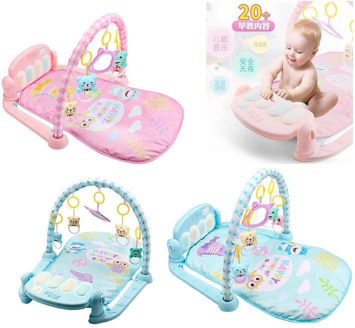 Baby Music Fitness Frame Pedal Piano Rattle Educational Toy