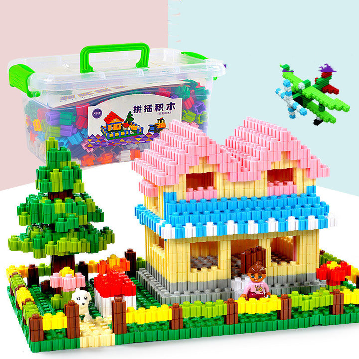 Children Particle Building Blocks Early Education Educational Toy