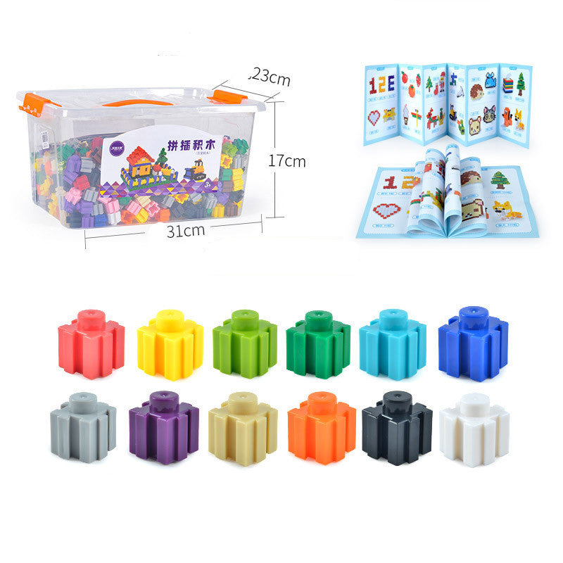 Children Particle Building Blocks Early Education Educational Toy