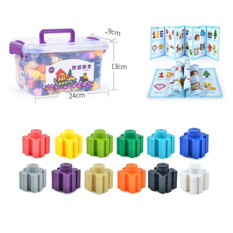 Children Particle Building Blocks Early Education Educational Toy