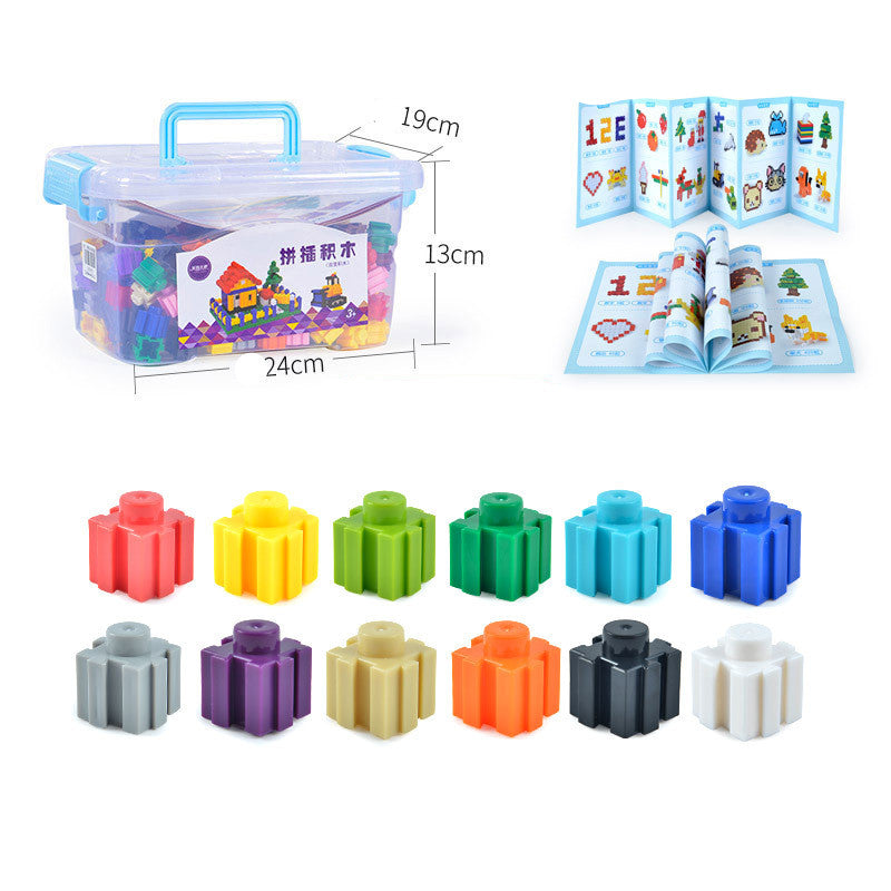 Children Particle Building Blocks Early Education Educational Toy