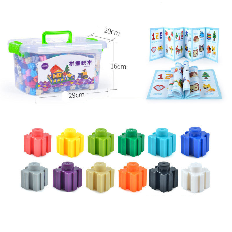 Children Particle Building Blocks Early Education Educational Toy