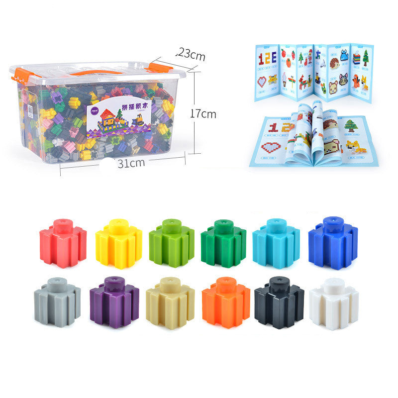Children Particle Building Blocks Early Education Educational Toy