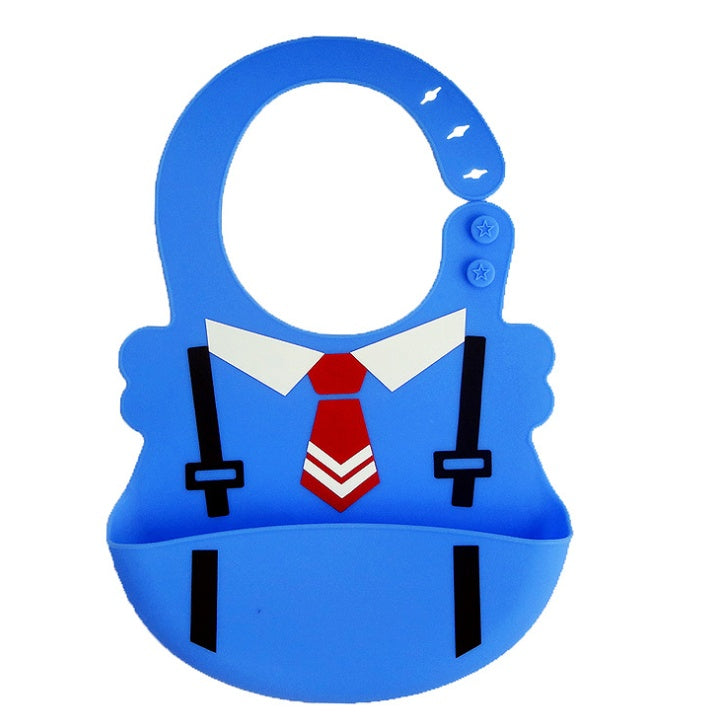 Waterproof Silicone Baby Feeding Bib Bib Set