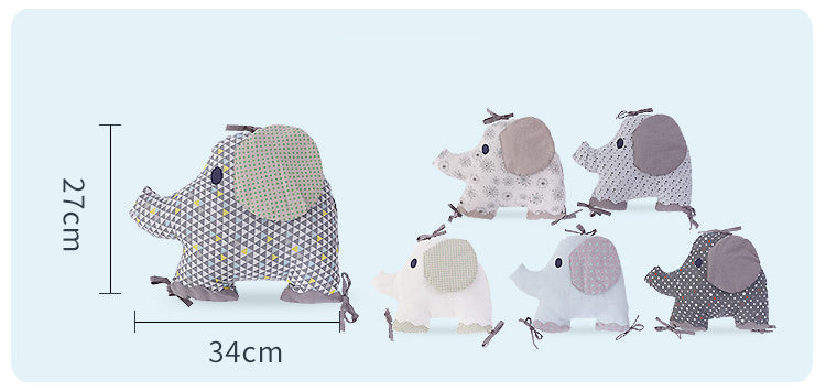 Baby Crib Bed Bumper Cot Protector Cushion