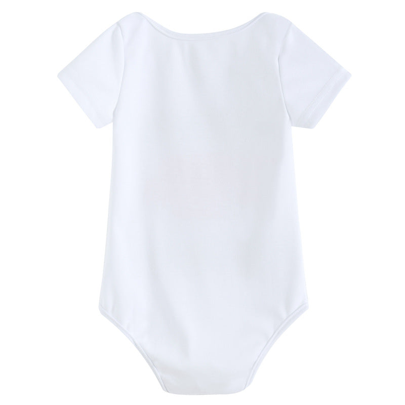 Baby Short Sleeve CUTE NOODLES Triangle Rompers