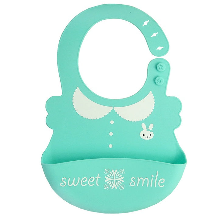 Waterproof Silicone Baby Feeding Bib Bib Set