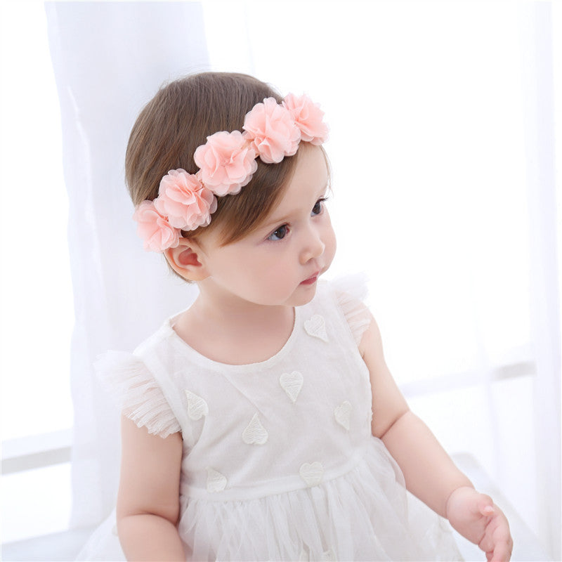 Baby Hair Accessories Headband And Headdress Set