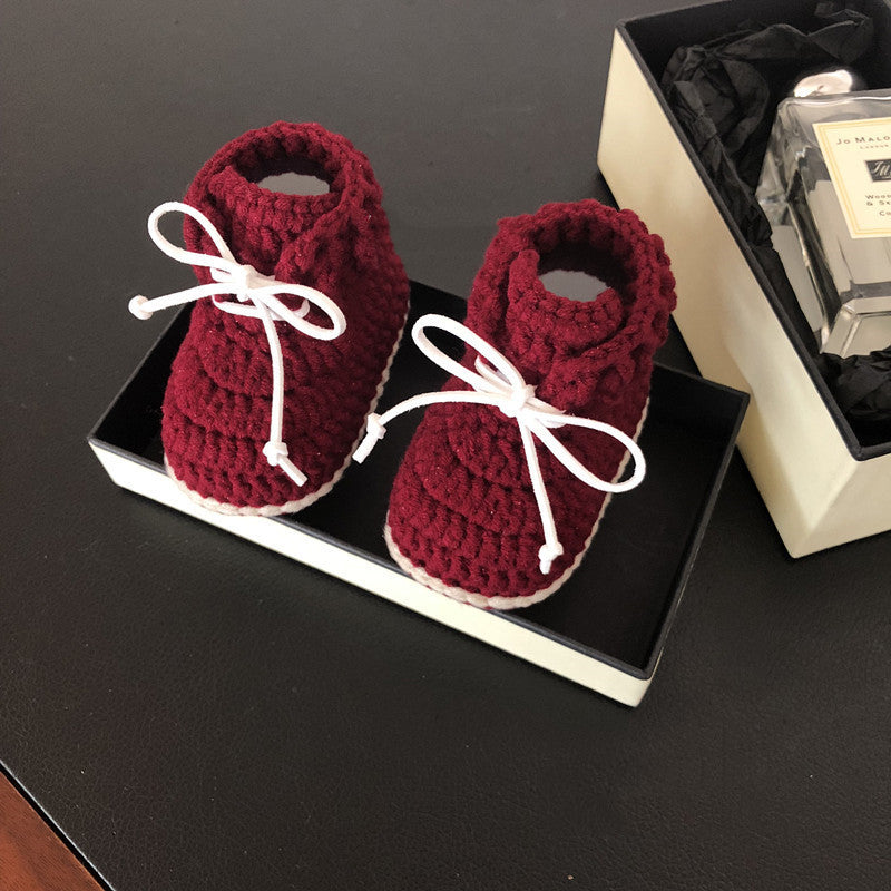 Hand Woven Baby Shoes Soft Sole Unisex Footwear