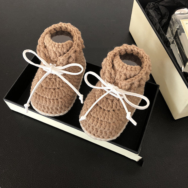 Hand Woven Baby Shoes Soft Sole Unisex Footwear