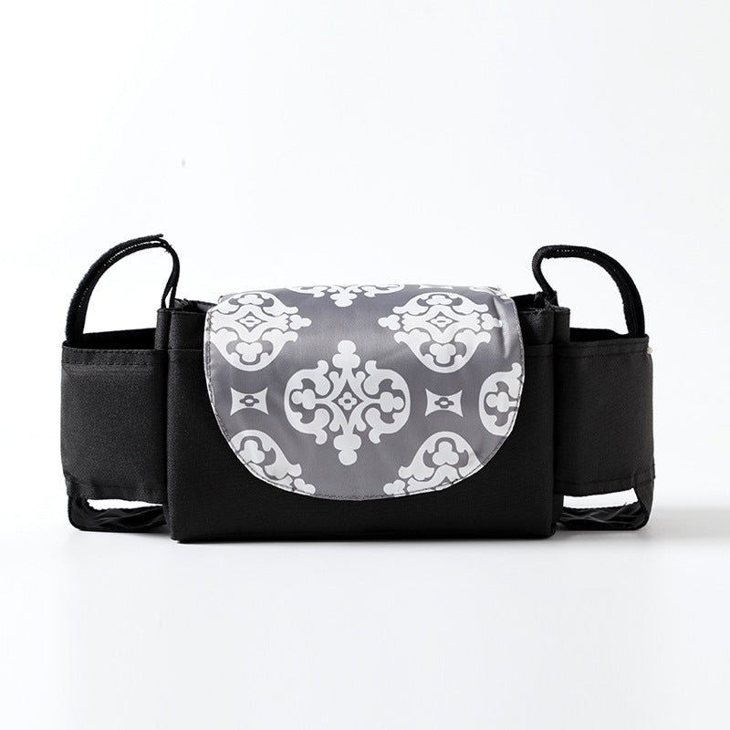 Baby Stroller Organizer Bag With Cup Holder Large Capacity