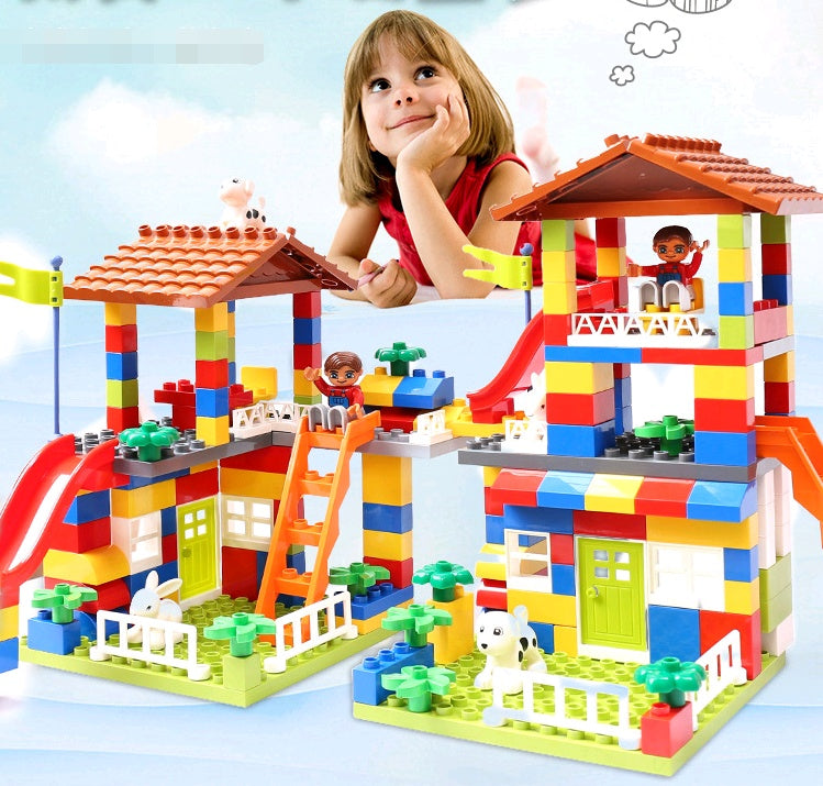 City Puzzle Building Blocks Educational Kids Toy