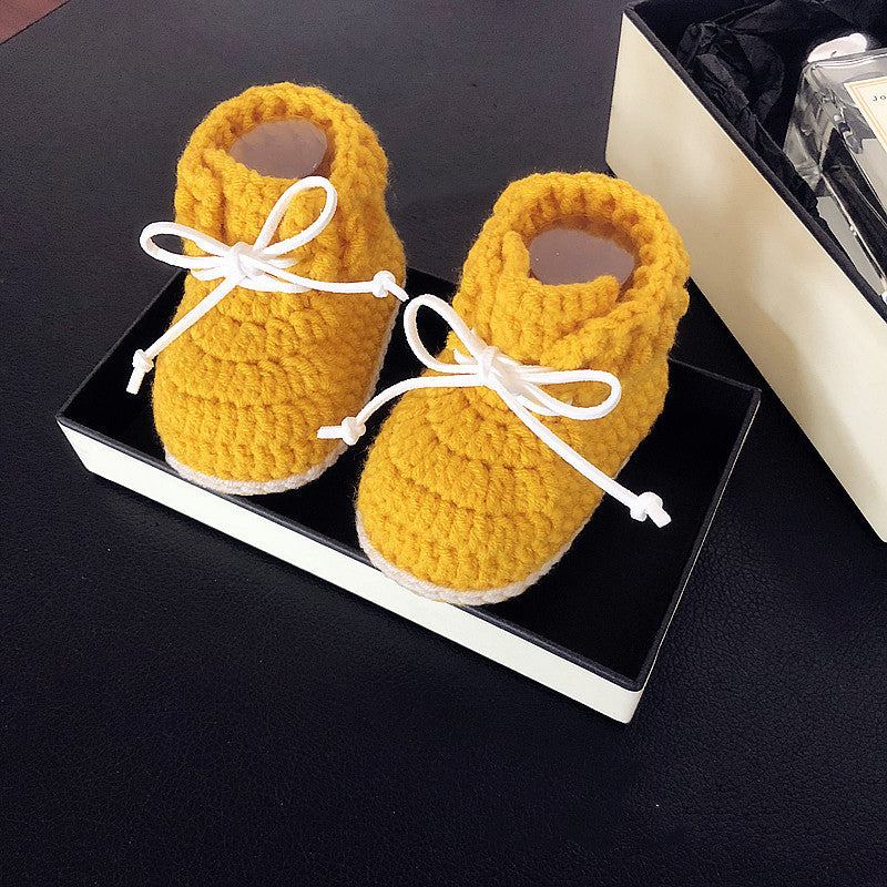 Hand Woven Baby Shoes Soft Sole Unisex Footwear