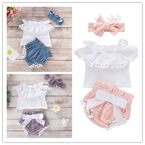 Baby Clothes And Pants Set