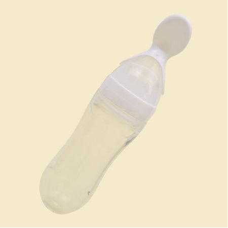 Silicone Baby Rice Paste Feeding Spoon Soft Spoon