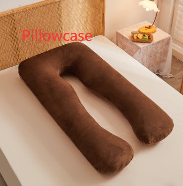 Multifunctional Pure Cotton U Shape Maternity Pillow Removable Washable