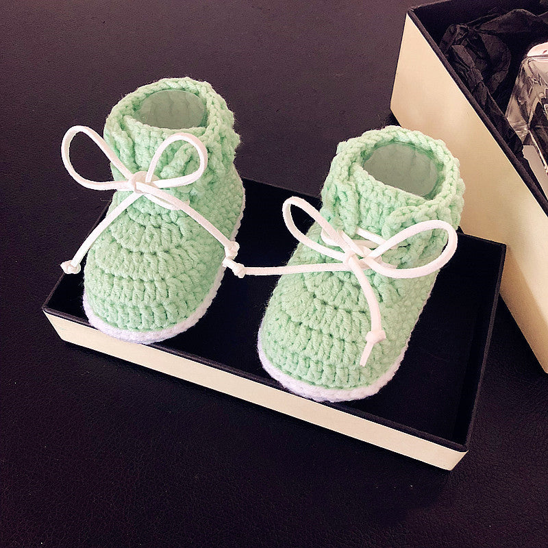 Hand Woven Baby Shoes Soft Sole Unisex Footwear