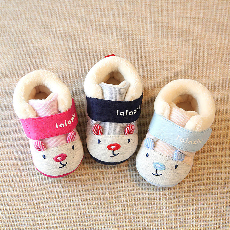 Cotton Baby Shoes Soft Sole Toddler Footwear
