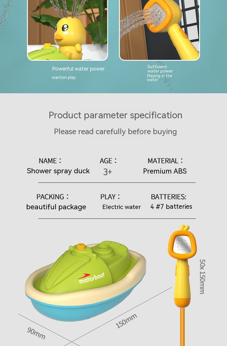 Baby Bath Toys Children Bathroom Water Play Set