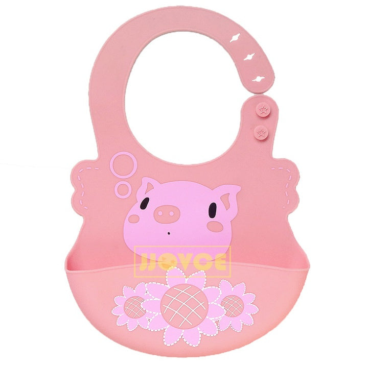 Waterproof Silicone Baby Feeding Bib Bib Set