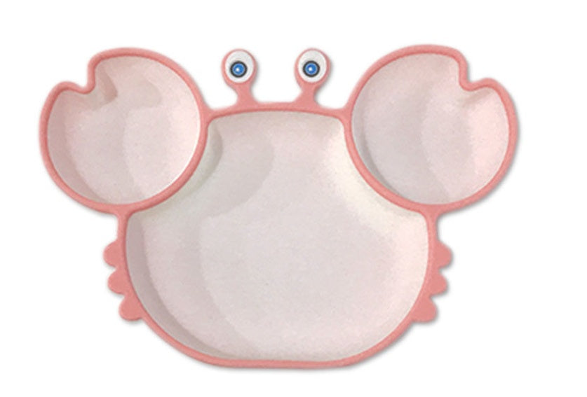 Silicone Baby Non Slip Feeding Plate And Bowl Set
