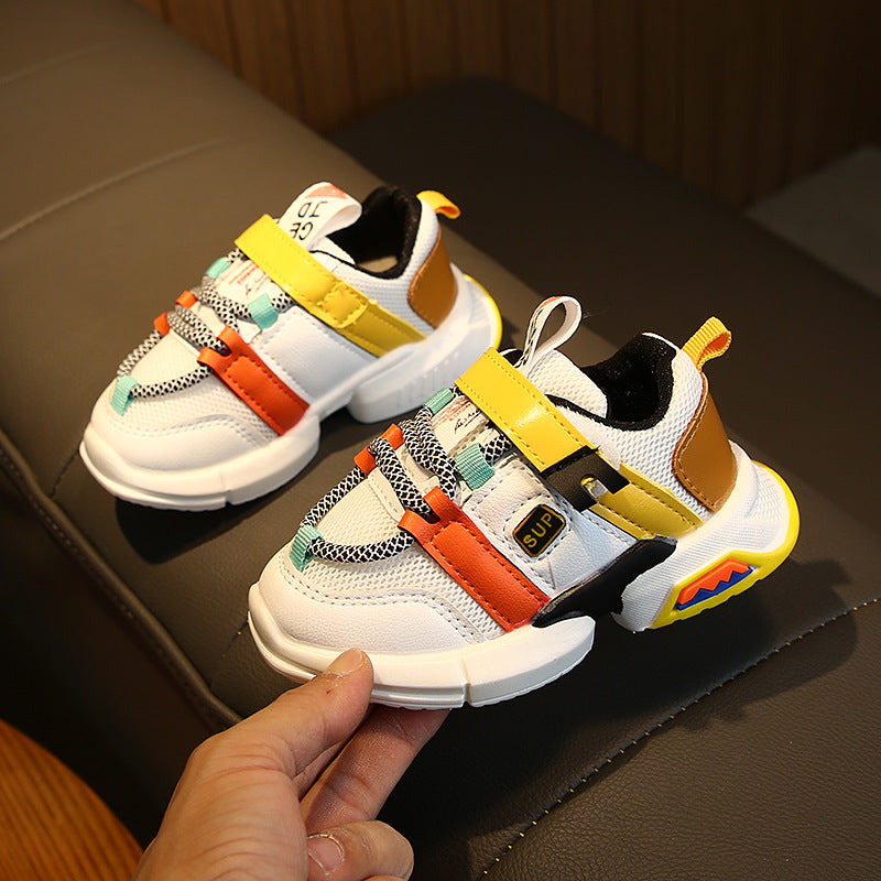 Breathable Net Baby Toddler Function Shoes Soft Sole