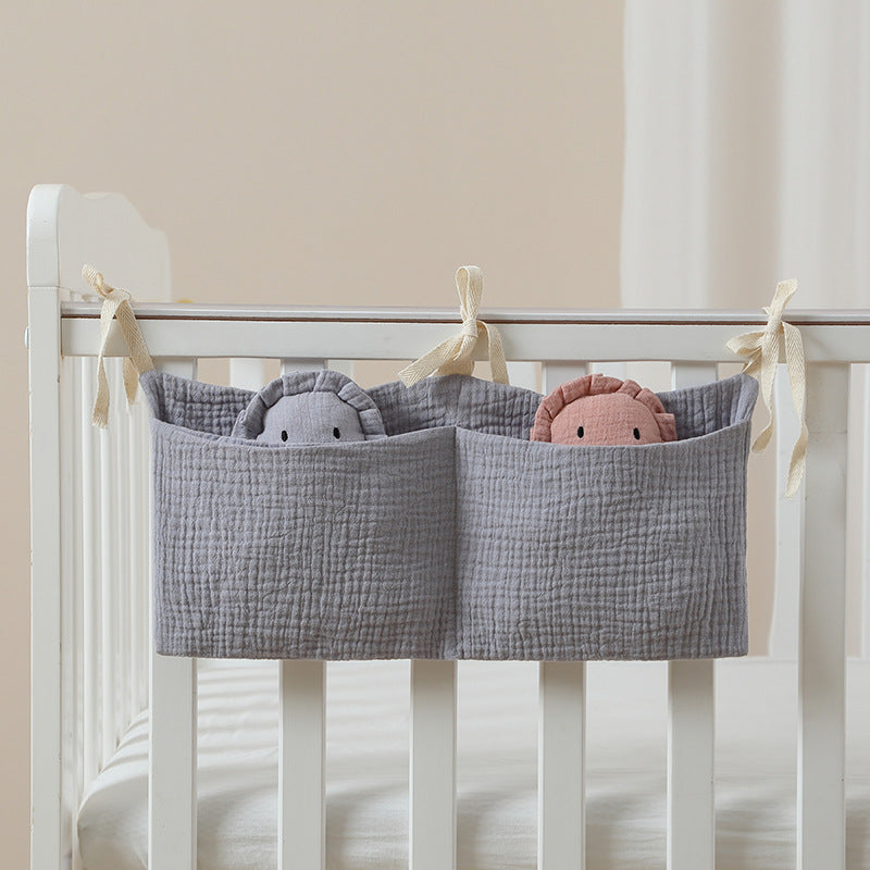 Baby Crib Hanging Buggy Storage Bag Organizer