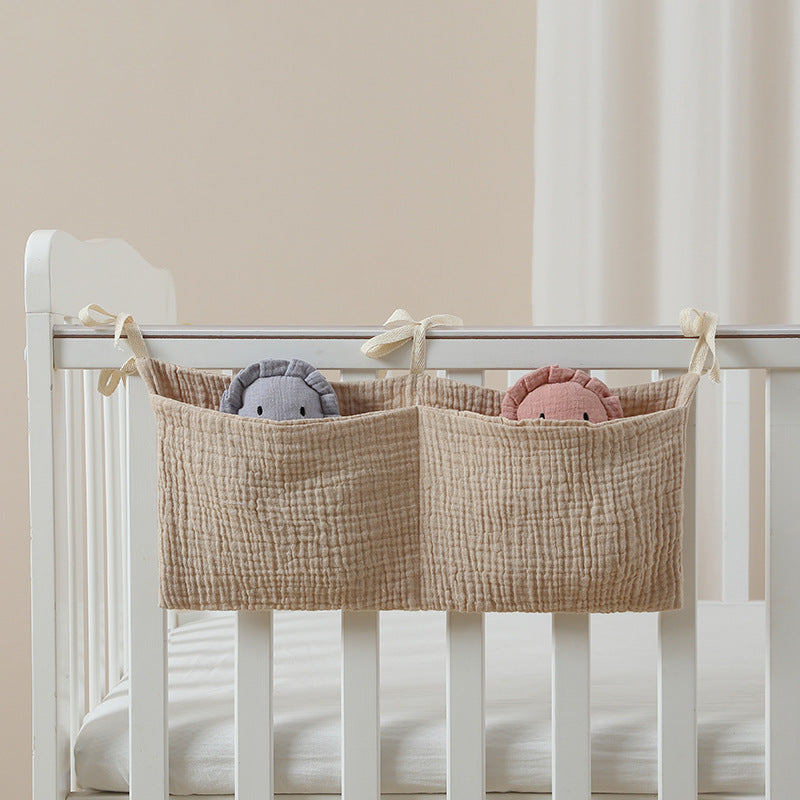 Baby Crib Hanging Buggy Storage Bag Organizer